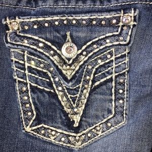 Vigoss bling pocket Capri jeans